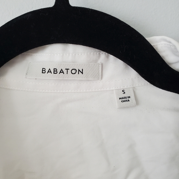 Aritzia Babaton white button down shirt dress - Picture 4 of 11